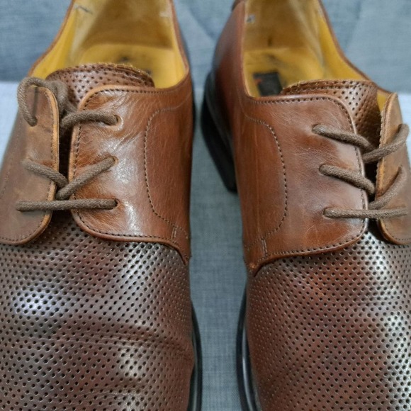 %Mezlan Men Dress Shoes Leather Oxford Brown Size 45 / US 11.5 NeoLite / D10 main image 7